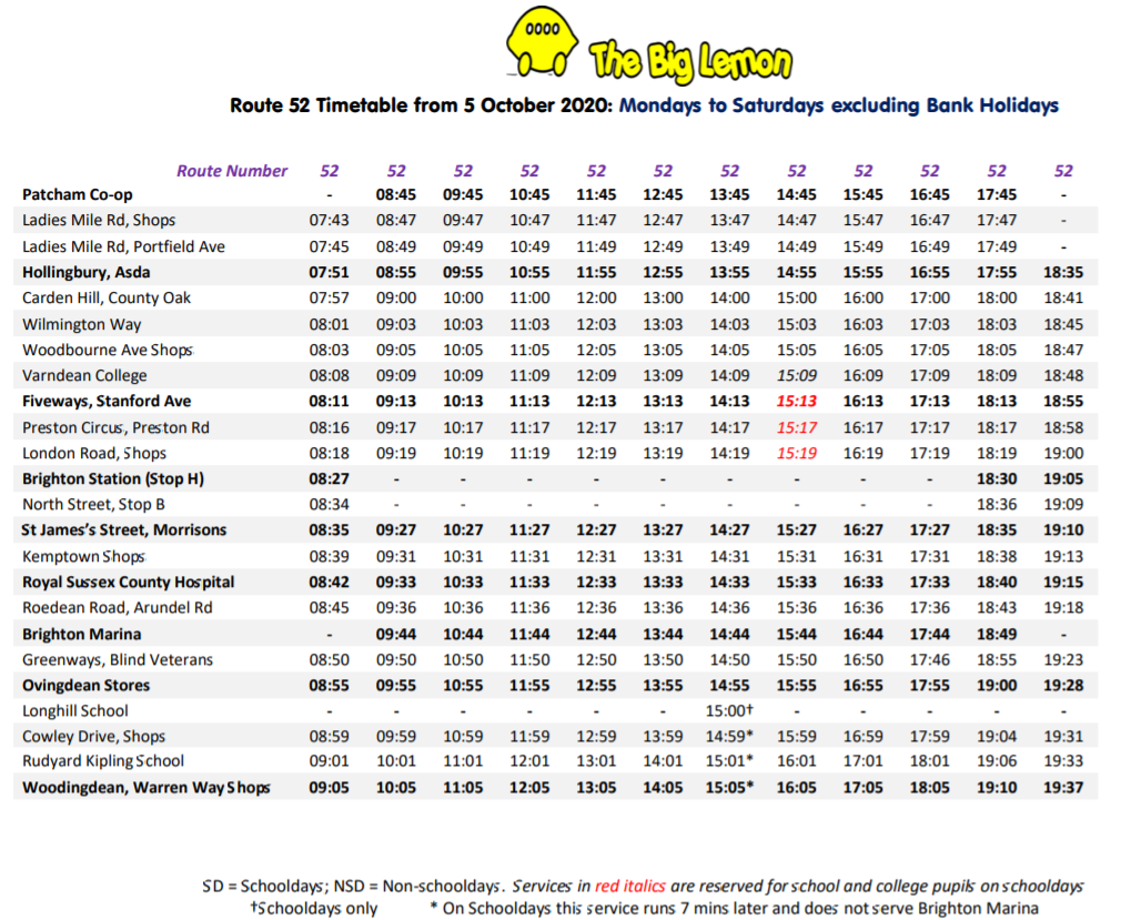 52-timetable-patcham-to-woodingdean-the-big-lemon
